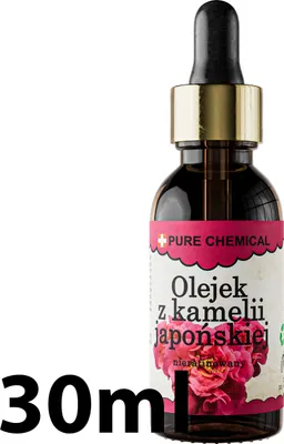 Produktbild von PURE CHEMICAL | Tsubaki-Öl | japanischer Kamelie | unraffiniert | kaltgepresst | 30 ml