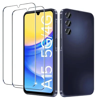 Produktbild von 2X Schutzglas für Samsung Galaxy A15 5G Panzerfolie Display Screen Full 9H
