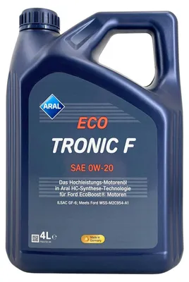 Produktbild von Aral EcoTronic F 0W-20 4 Liter (15FF66)