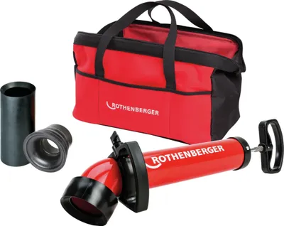 Produktbild von Rothenberger ROPUMP SUPER PLUS - Set mit Adapter breit in Werkzeugtasche