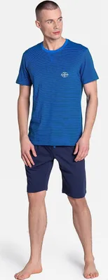 Obrázek produktu pro Henderson Drake Herrenpyjama blau