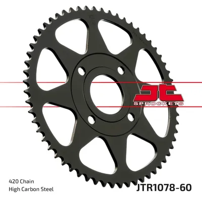 Produktbild von JTSPROCKETS Kettenrad JTR1078.60 Hinten Kohlenstoffstahl