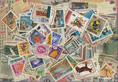 Produktbild von Briefmarken Rhodesien 200 verschiedene Marken