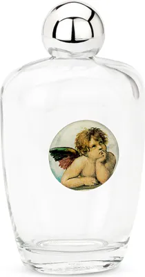 Image de NKlaus, flacon d'eau bénite en verre de 100 ml, motif « Raphaël », 11 x 6 x 4 cm, pèlerinage 14359