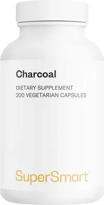 Produktbild von SuperSmart Charcoal Dietary Supplement - 200 Vegi-Kaps