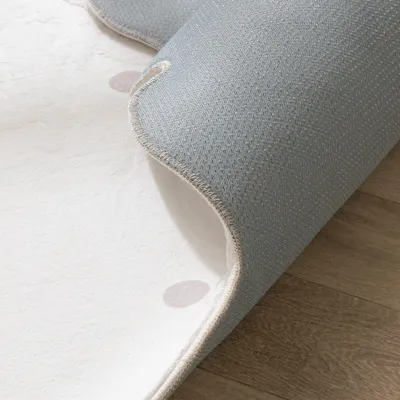 Zdjęcie produktu dla Volero - Dywan do pokoju dziecięcego - Cloudy Dots Biały - 200x290 cm
