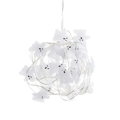 Produktbild von Lindby LED-Lichterkette Titciana, Geist, Halloween, 320 cm