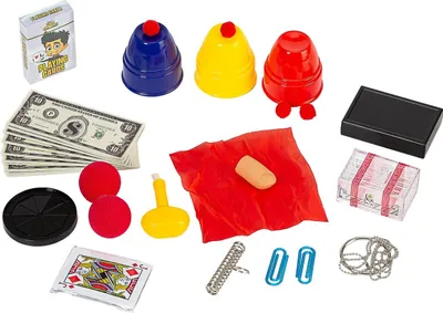 Produktbild von Zauberkasten mit Zubehör und Tutorial-Video für Kinder