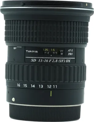 Produktbild von Objektiv Weitwinkel Tokina AT-X Pro SD DX ATX 11-16mm 11-16 2.8 kompatibel passend für Canon EOS EF Bajonett