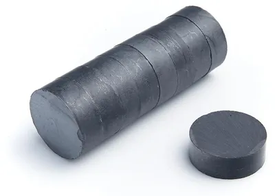 Produktbild von Ferrit Magnet Zylinder  28 x 10 mm 25 Stück F30, Extrem stark, Magnettafeln, Kühlschränke, Whiteboards, DIY