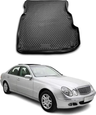 Image de Tapis de coffre pour Mercedes Classe E W211 2002-2009 Caoutchouc TPE