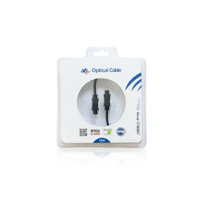 Obrázok produktu pre AB Optický kábel 1,5 m / KAB AB OPTIC 1,5 m S/PDIF konektor