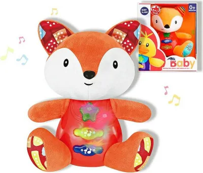 Produktbild von Musikalisches Plüschtier Reig 15 cm Fuchs