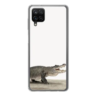 Produktbild von MuchoWow® Handyhülle Schutzhülle Hülle für Samsung Galaxy A12 Kinder - Krokodil - Junge - Kinder - Mädchen Silikon Softcase Handy Hülle - Bild