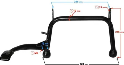 Imagen del producto de Falcon 125 2 E5: Soporte central
