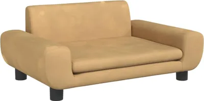 Obrázok produktu pre vidaXL Detská pohovka hnedá 70x45x33 cm zamat
