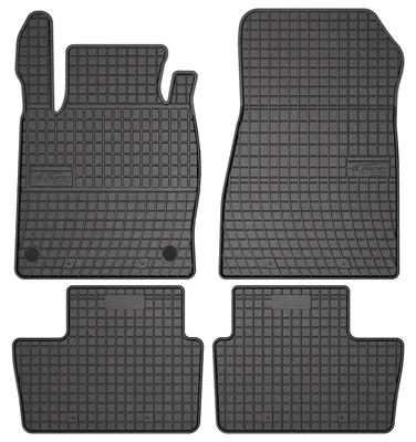 Produktbild von Gummi-Fußmatten für Nissan Juke II F16 2019- (Crossover) – 4-tlg, Schwarz, passgenau – Wielganizator SolidPRO