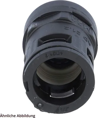 Produktbild von FLEXA RQGKZE-M Schnellverschraubung gerade Gewinde M20x1,5 für Schlauch-Außendurchmesser 15,8mm hochdichtend mit