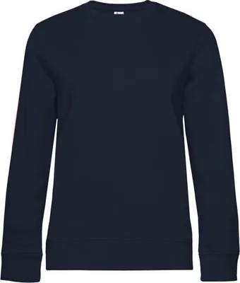 Zdjęcie produktu dla Bluza damska - B&C QUEEN CREW NECK - navy - rozmiar S