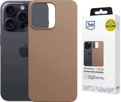 Image de 3MK Hardy MagSilicone Apple iPhone 15 Pro Max dunkelgold