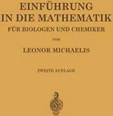 Obrázok produktu pre Einführung in die Mathematik für Biologen und Chemiker