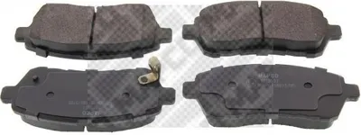 Produktbild von MAPCO Bremsbeläge Satz Vorne für FORD Fiesta Mk6 Schrägheck (JA8, JR8) 6881