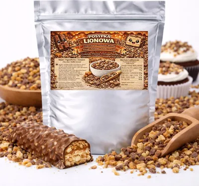 Obrázek produktu pro Posypka typu Lion – posypka na dorty, dorty, zmrzlinu a dezerty 50 g