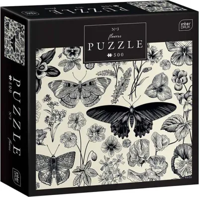 Produktbild von INTERDRUK Puzzle Blumen: Motli und Blumen 500 Puppen
