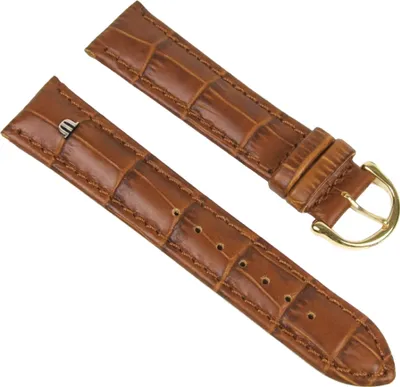Produktbild von Maurice Lacroix Uhrenarmband 20mm | Leder Louisiana Optik Braun 18049G