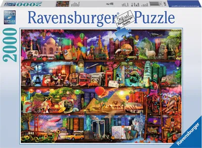 Obrázok produktu pre Ravensburger - Puzzle 2000 Travel Shelves