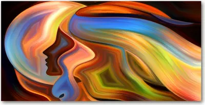 Produktbild von Tulup Glas-Bild -140x70- Wandkunst Dekorative Wand für Küche & Wohnzimmer - Kunst: modern & klassisch - Abstraktion - Mehrfarbig