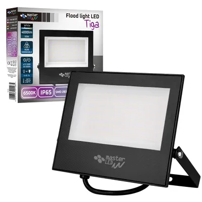 Obrázek produktu pro MasterLED LED venkovní reflektor 50W 4000lm - Eco-Slim reflektor IP65 studená bílá 6500K