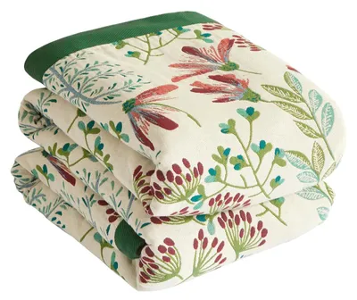 Immagine prodotto di Copriletto boho - Cotone 100% - Con frange - 150 x 200 cm