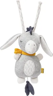 Produktbild von Fehn Mini Spieluhr Esel Kuscheltier Einschlafhilfe Baumwolle niedlich