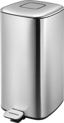 Produktbild von EKO - Regent Treteimer 32 Liter - Stainless steel Plastic  - Matt edelstahl