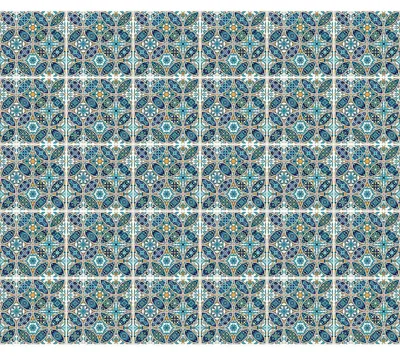Productafbeelding van Zelfklevende tegelstickers voor keuken en badkamer – 30 tegelstickers – 30 stickers van 10 x 10 cm