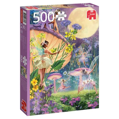 Produktbild von Jumbo Puzzle Elfentanz 500Stück