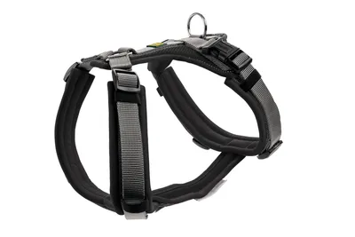 Produktbild von Hunter Maldon, Hund, Halftergeschirr, S-M, Schwarz, Grau, Nylon, Einfarbig