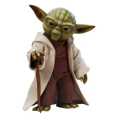Produktbild von Star Wars The Clone Wars Actionfigur 1/6 Yoda 14 cm