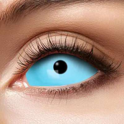 Produktbild von Zoelibat Eyecatcher Sclera 6 Monats-Kontaktlinsen Frozen Eye Monatslinsen Partylinsen Funlinsen