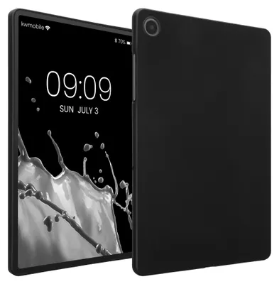 Produktbild von kwmobile Schutzhülle kompatibel mit Samsung Galaxy Tab A11+ / Plus - Hülle Silikon - Tablet Cover Case Schwarz matt