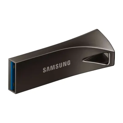 Produktbild von Samsung MUF-64BE, 64 GB, USB Typ-A, 3.2 Gen 1 (3.1 Gen 1), 200 MB/s, Ohne Deckel, Grau, Titan