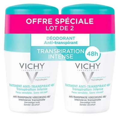 Produktbild von Vichy KV17401, Unisex, Antitranspirant, Roll-on Deodorant, Empflindliche Haut, 48 h