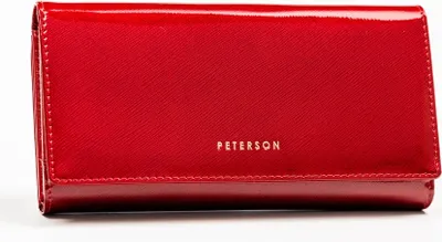 Obrázok produktu pre Peterson Dámska kožená peňaženka Condé červená One size