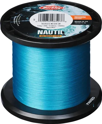 Produktbild von Berkley Angelschnur Nautil Inshore Braid (aqua-blue, 300 m)