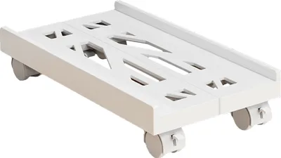 Produktbild von PC-Tower-Ständer mit Rädern, CPU-Halter unter dem Schreibtisch, verstellbar, stabil, mobiler Computer-Host-Ständer für das Home Office