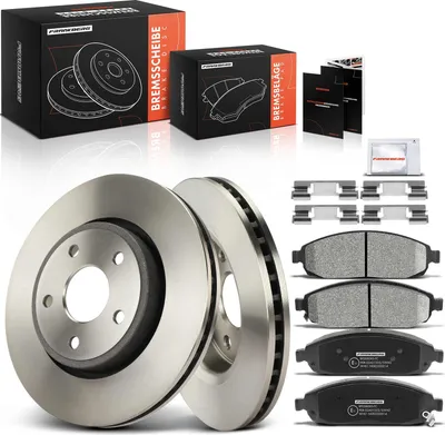 Zdjęcie produktu dla Frankberg Tarcze + Klocki przód dla Jeep Commander Grand Cherokee III