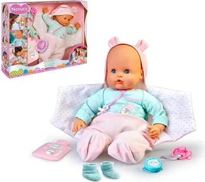 Produktbild von Nenuco - Bist du gut zugedeckt, Weichkörperpuppe, wird krank, Famosa (700017360) FAMOSA