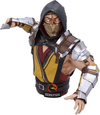 Produktbild von Nemesis Now Mortal Kombat Büste Scorpion 30 cm
