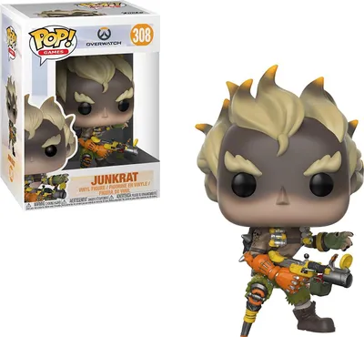 Obrázok produktu pre FUNKO Figure POP! Overwatch - Junkrat, zberateľská figúrka, film a seriály